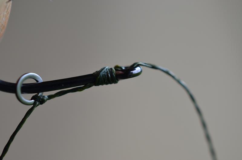 Montura Blow Back - 3.	Legam nodul fara nod.